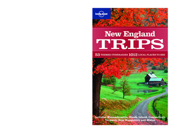 Of The Region's Best Trips! New England TRIPS