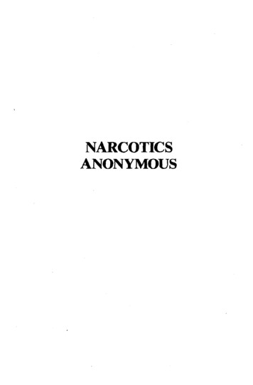 NARCOTICS ANONYMOUS - Nauca.us