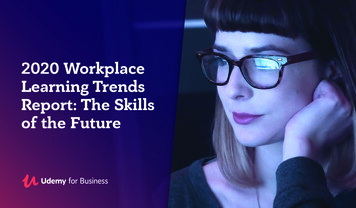 2020 Workplace Learning Trends Report: The Skills Of The Future
