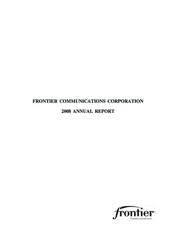 Annual Report - Ofice Of The Comptroller Of The Currency