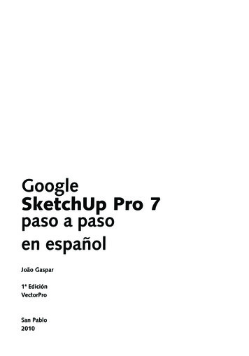 Google SketchUp Pro 7 Paso A Paso En Español