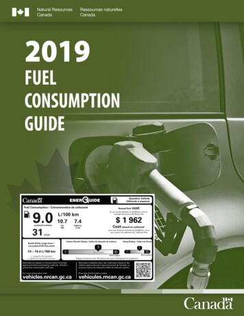 2019 Fuel Consumption Guide - NRCan