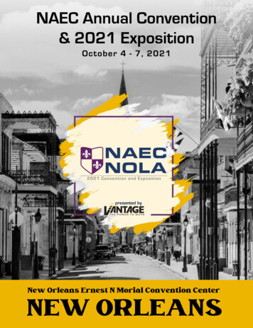 2021 Convention Brochure - NAEC