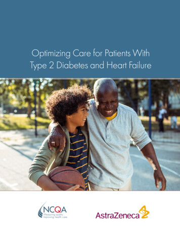 Optimizing Care For Patients With Type 2 Diabetes And Heart Failure