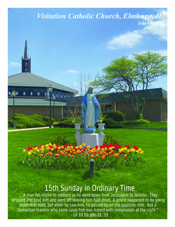 July 10, 2022 Visitation Catholic Church, Elmhurst, IL