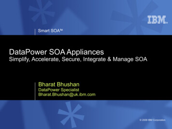 DataPower SOA Appliances