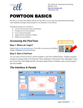 POWTOON BASICS - Itunesu-assets.itunes.apple 