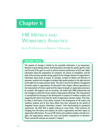 HR MetRics And W A - SAGE Publications Inc