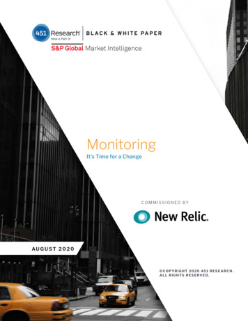 Monitoring - New Relic