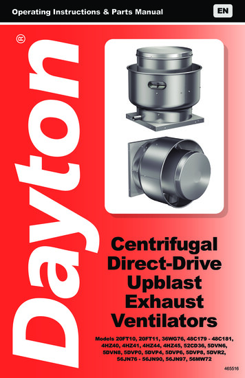 Centrifugal Direct-Drive Upblast Exhaust Ventilators - Microsoft