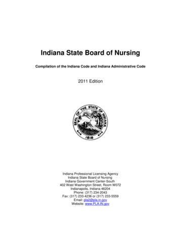 Indiana State Board Of Nursing - NACNS