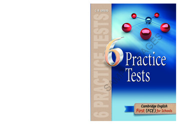 6 Practice Test P1-4 - Grivas