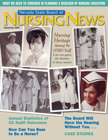 September 2008 Nursing Heritage - Epubs.nsla.nv.gov