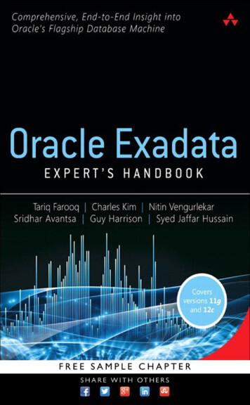 Oracle Exadata Expert's Handbook - Pearsoncmg 