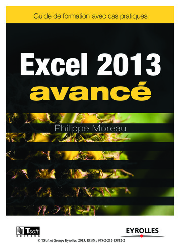Excel 2013 Avancé - Multimedia.fnac 