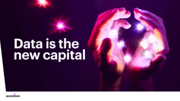 Data Is The New Capital Accenture