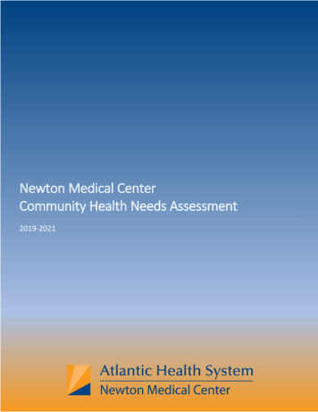 Newton Medical Center Community Health Needs Assessment
