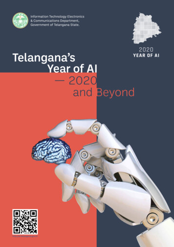Telangana's Year Of AI — 2020 And Beyond