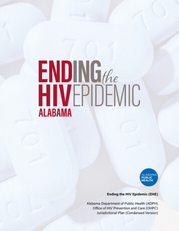 Alabama Department Of Public Health (ADPH) Office Of HIV Prevention And .
