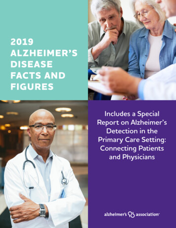 2019 Alzheimer's Disease Facts And Figures Report