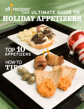 ULTIMATE GUIDE TO HOLIDAY APPETIZERS - Allrecipes 