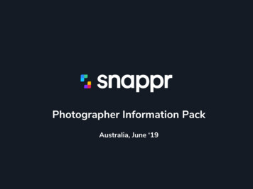 Photographer Information Pack - Inside Imaging