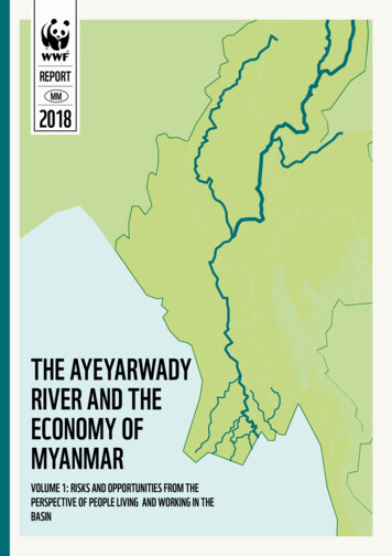 The Ayeyarwady River And The Economy Of Myanmar