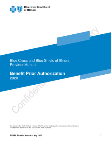 Benefit Prior Authorization - BCBSIL