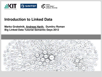 Introduction To Linked Data - PlanetData
