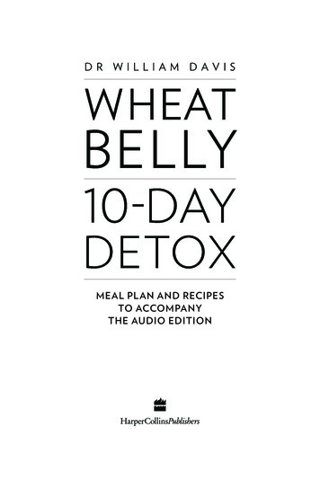 Meal Plan And Recipes To Accompany The Audio Edition