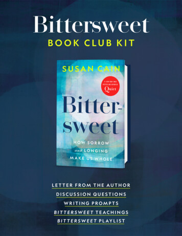 Bitter Sweet - Susan Cain