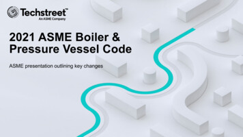 2021 ASME Boiler & Pressure Vessel Code