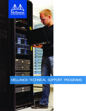 MELLANOX TECHNICAL SUPPORT PROGRAMS - Nvidia