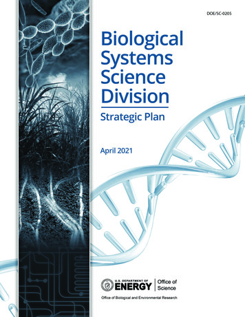 Biological Systems Science Division