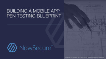 Building A Mobile App Pen Testing Blueprint - Owasp
