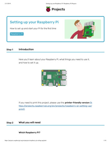 Setting Up Your Raspberry Pi Raspberry Pi Projects