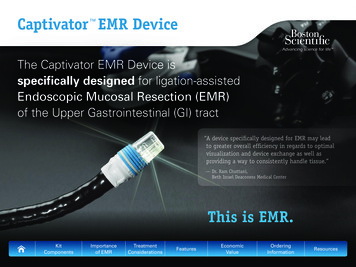 Captivator EMR Product Brochure - US - Boston Scientific