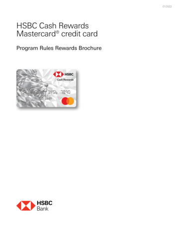 HSBC Cash Rewards Mastercard Credit Card