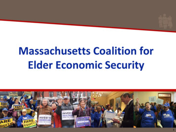 Massachusetts Coalition For Elder Economic Security