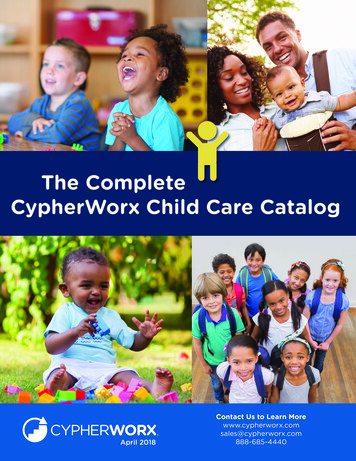 The Complete CypherWorx Child Care Catalog