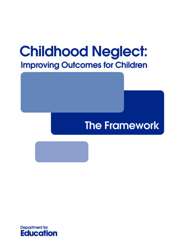 Childhood Neglect - GOV.UK