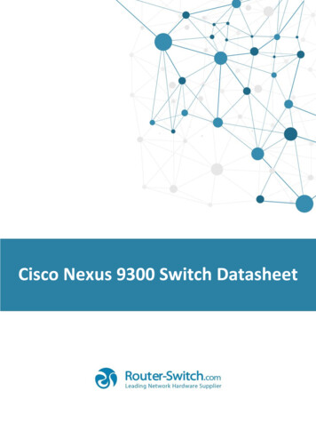Cisco Nexus 9300 Switch Datasheet
