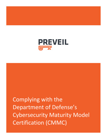 Cybersecurity Maturity Model Certification (CMMC) - PreVeil