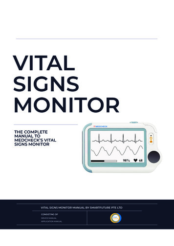 Vital Signs Monitor - Getmedcheck 