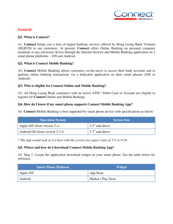 Connect Mobile Banking FAQ - Hong Leong Bank Connect