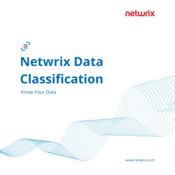 Datasheet Netwrix Data Classification Upd