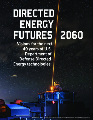 Directed Energy Futures 2060 - Af