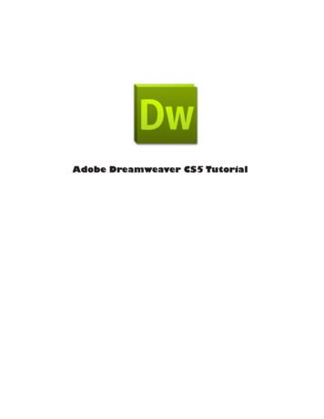 Adobe Dreamweaver CS5 Tutorial - Worldcolleges.info