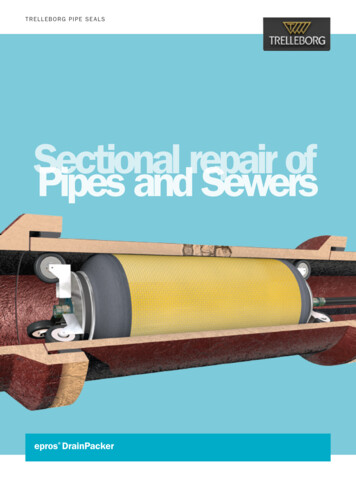 Sectional Repair Of Pipes And Sewers - Trelleborg