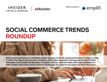 Social Commerce Trends Roundup